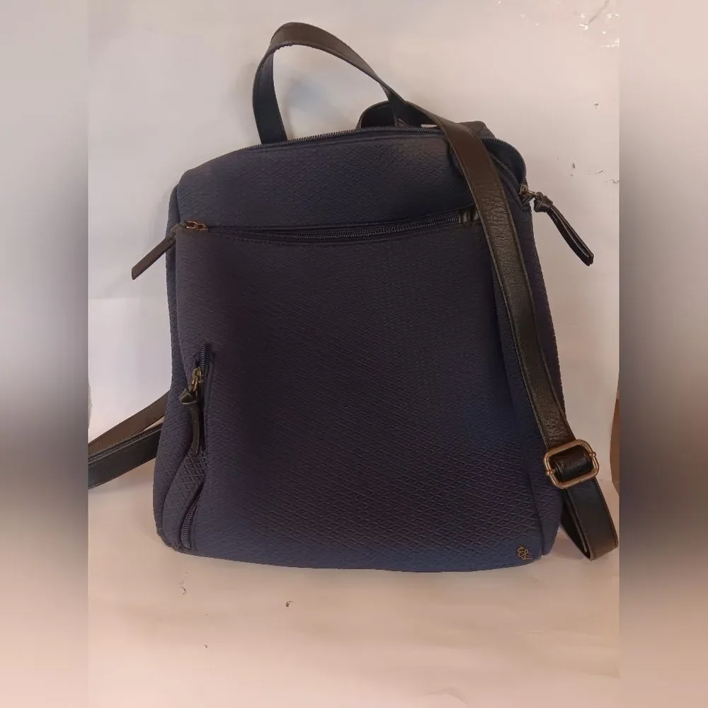 Elliott Lucca Olivera Neoprene Quilted Backpack. Unisex. Travel . Business Casua
